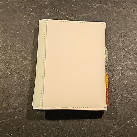 Funky boho wander explore punch needle passport holder wallet - Picture 3 of 5